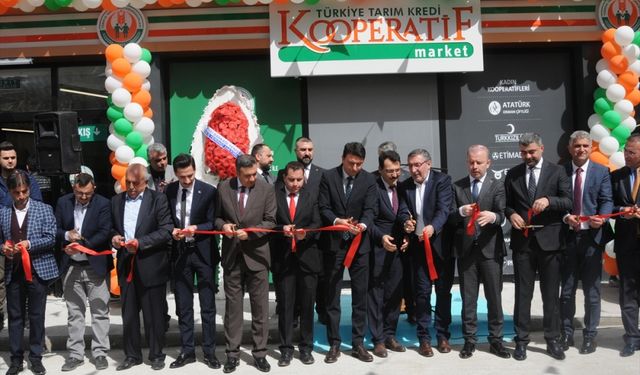 Tarım Kredi Kooperatif Market'in 1000. şubesi Mardin'de açıldı