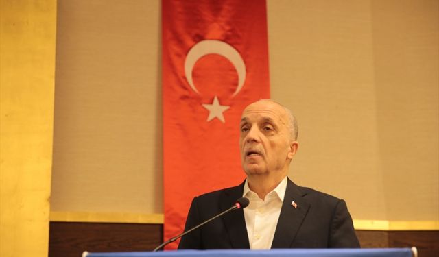 Türk-İş Genel Başkanı Ergün Atalay, Bolu'da konuştu: