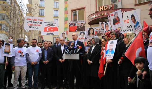 AK Parti Genel Başkanvekili Kurtulmuş, Diyarbakır annelerini ziyaret etti:
