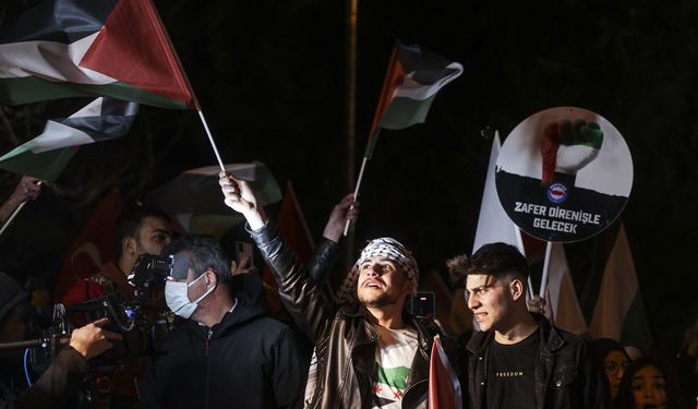 ANKARA - İsrail'in Mescid-i Aksa baskını protesto edildi