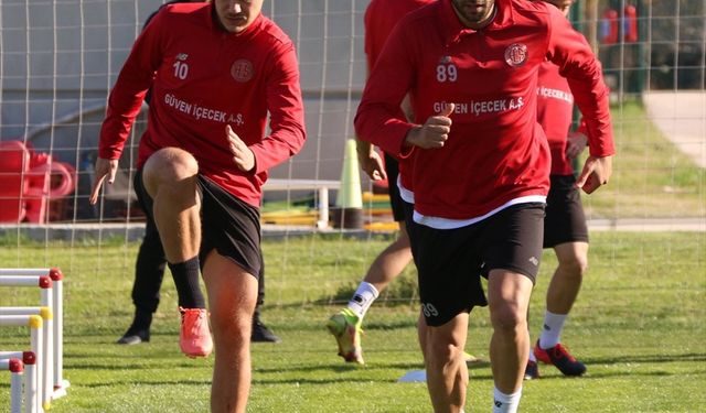 Antalyaspor, Hatayspor karşılaşmasının hazırlıklarına devam etti
