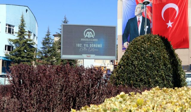 Çankırı Belediye Başkanı Esen AA'nın kuruluşunun 102. yıl dönümünü kutladı