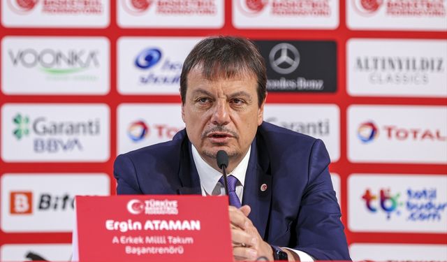 İSTANBUL - A Milli Erkek Basketbol Takımı başantrenörlüğüne Ergin Ataman getirildi