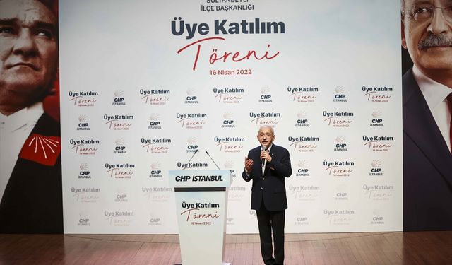 İSTANBUL - CHP Genel Başkanı Kılıçdaroğlu, Sultanbeyli'de "Üye Katılım Töreni"nde konuştu (2)