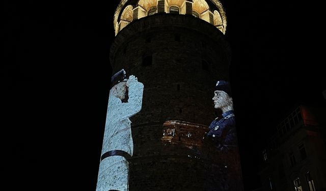 İSTANBUL - Türk Polis Teşkilatının 177. kuruluş yıl dönümü etkinliği Galata'da yapıldı