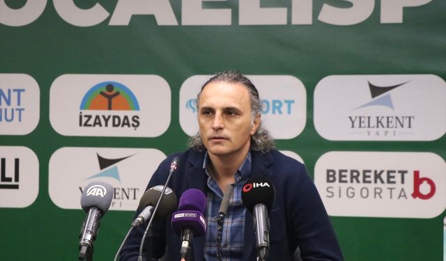 KOCAELİ - Kocaelispor-Bandırmaspor maçının ardından