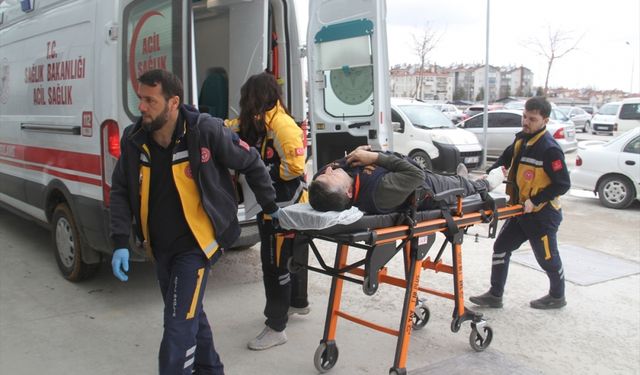 Konya'da silah fabrikasındaki iş kazasında bir kişi yaralandı