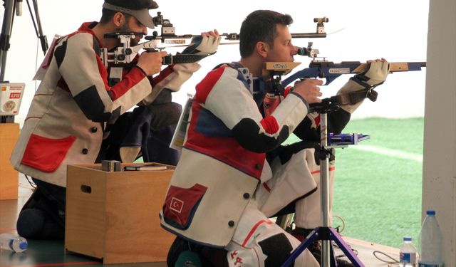 MERSİN - Havalı ve Ateşli Silahlar Türkiye Şampiyonası devam ediyor