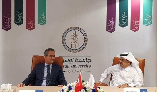 Milli Eğitim Bakanı Özer, Katar’da Lusail Üniversitesini ziyaret etti