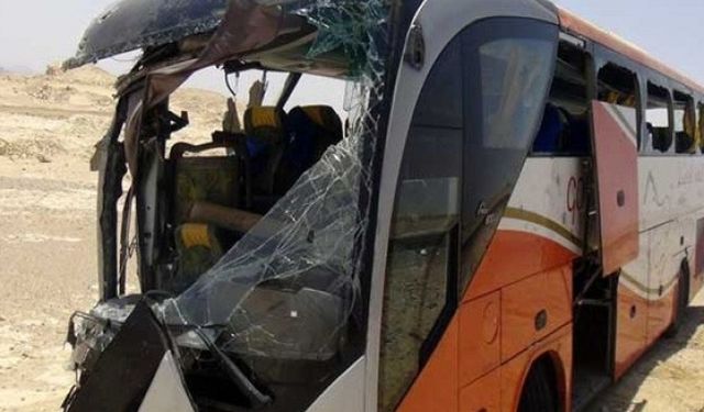 Mısır'da Feci otobüs kazası: 10 kişi hayatını kaybetti