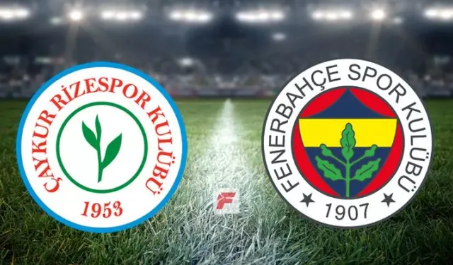 Çaykur Rizespor: 0 - Fenerbahçe: 6