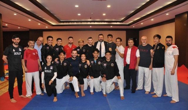Tayland Karate Milli Takımı'ndan A Milli Karate Takımı'nın kampına ziyaret
