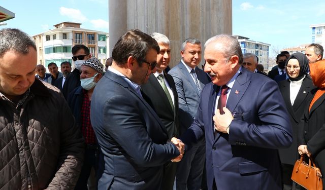 TBMM Başkanı Şentop Tekirdağ'da cami açılışına katıldı: