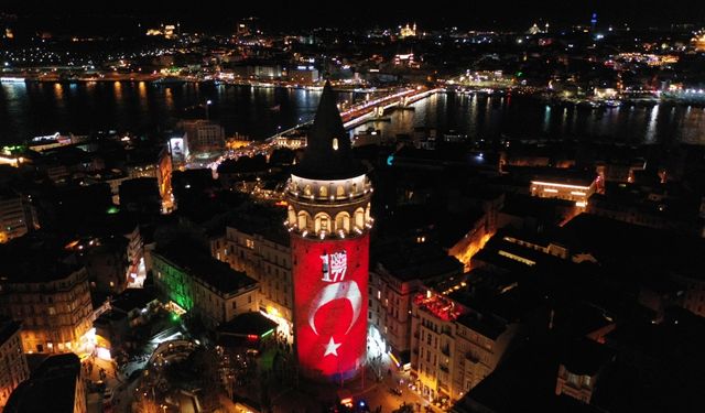 Türk Polis Teşkilatının 177. kuruluş yıl dönümü etkinliği Galata'da yapıldı