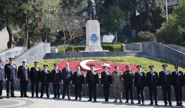Türk Polis Teşkilatının 177. kuruluş yıl dönümü Sakarya, Kocaeli ve Bolu'da kutlandı