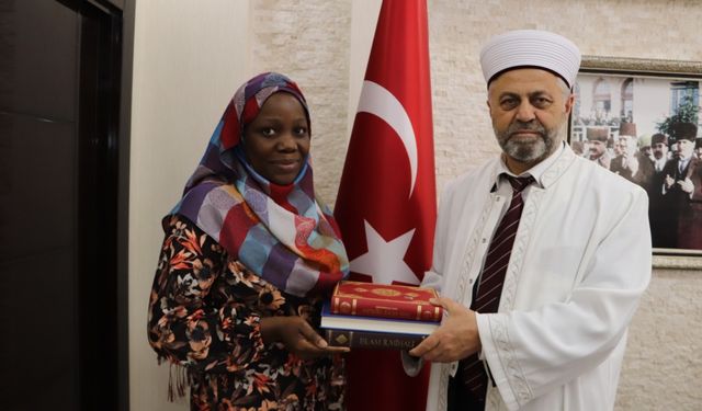 Ugandalı Marygorret Sivas'ta Müslüman oldu