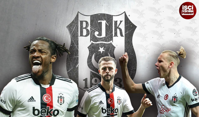 Beşiktaş'ta kiralanan dört oyuncu yuvasına dönecek