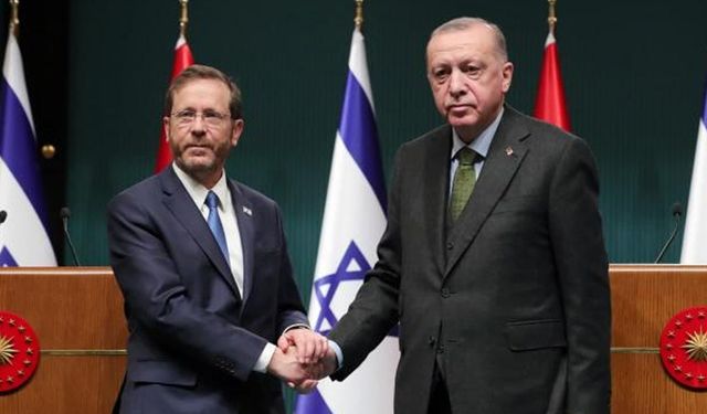 Erdoğan, İsrail Cumhurbaşkanı'yla görüştü