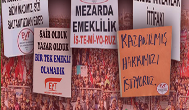 Özgür Demirtaş'tan EYT tepkisi: EYT'liler haklıdır!