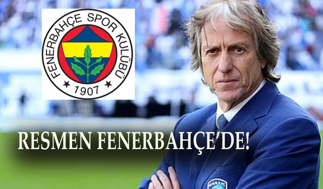 Jorge Jesus, resmen Fenerbahçe'de