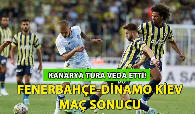 Fenerbahçe Dinamo Kiev maç sonucu