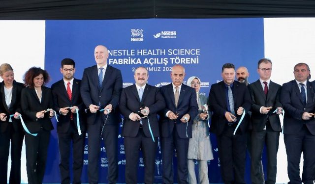 Türkiye'nin ilk enteral beslenme fabrikası Bursa Karacabey'de açıldı