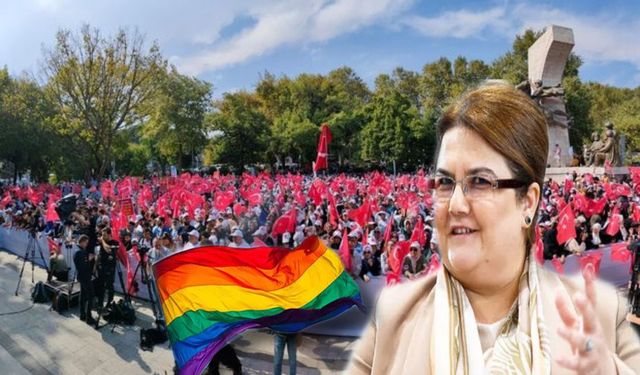 Aile Bakanı Yanık, LGBT karşıtı yürüyüşü yanlış buldu!