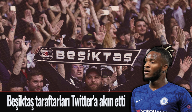 Beşiktaş taraftarları Twitter'a akın etti