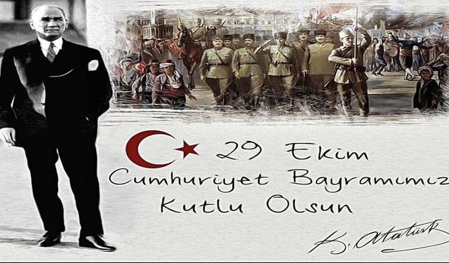 Mustafa Kemal Atatürk: Efendiler yarın Cumhuriyeti ilan ediyoruz!