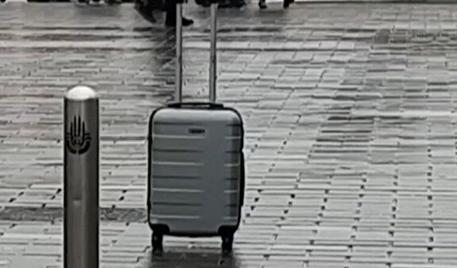 Taksim'de şüpheli valiz paniği: Gerçek ortaya çıktı