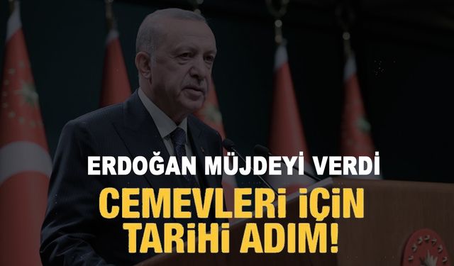 Cumhurbaşkanı Erdoğan'dan müjdeli haber: "Alevi-Bektaşi Başkanlığı hayırlı olsun"