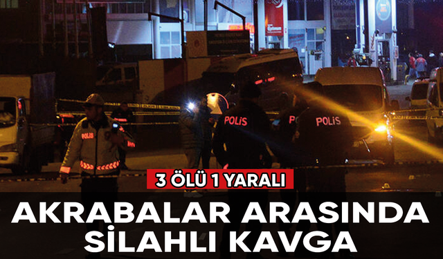 Ankara'da akrabalar arasında çıkan silahlı kavga kanlı bitti