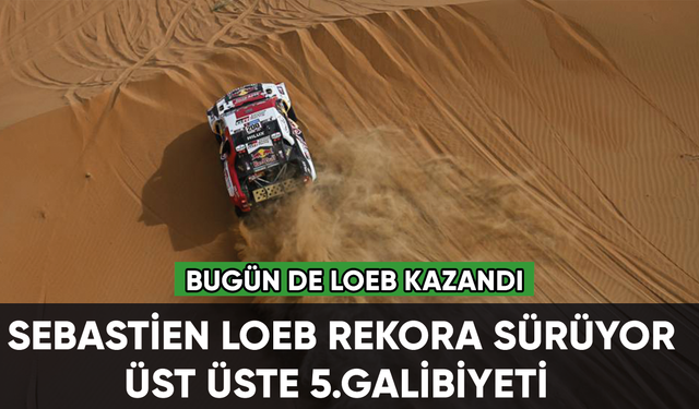 2023 Dakar Rallisi'nin 12. etabı tamamlandı