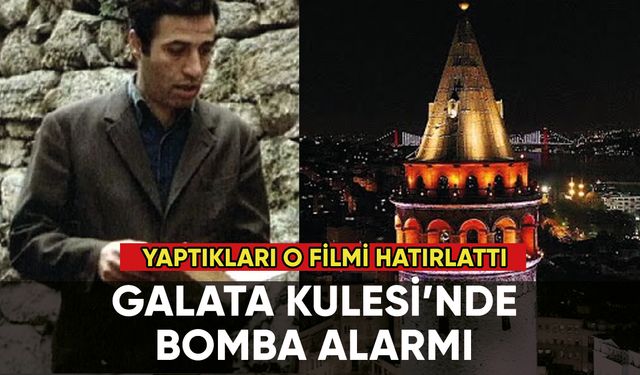 Galata Kulesi'nde bomba alarmı: Yaptıkları o filmi hatırlattı