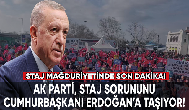 AK Partili Özhaseki, staj mağduriyetini Cumhurbaşkanı Erdoğan'a aktaracak!