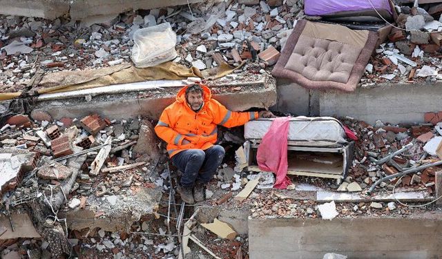 Kahramanmaraş depreminden yürek yakan görüntüler geldi