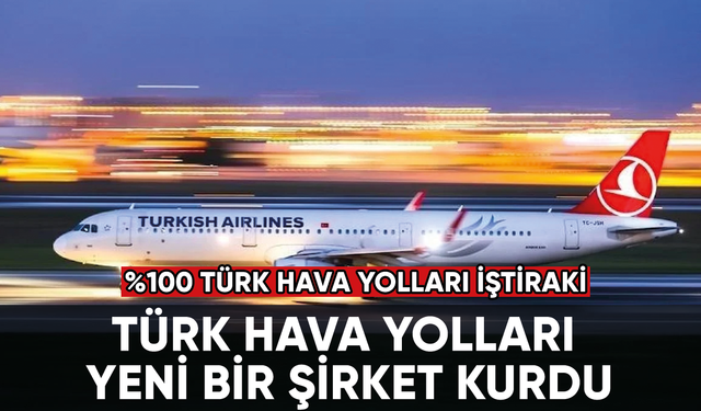 Türk Hava Yolları yeni bir şirket kurdu