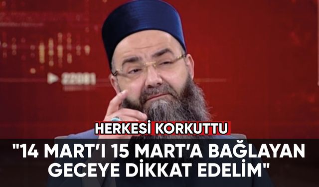 Cübbeli Ahmet Hoca tarih verip uyardı!