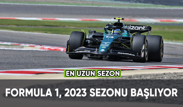 Formula 1, 2023 sezonu başlıyor