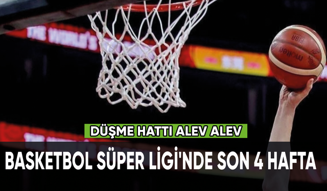 Basketbol Süper Ligi'nde son 4 hafta