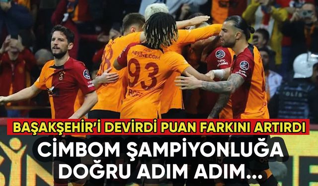 Galatasaray Başakşehir'i Icardi'nin penaltısıyla devirdi