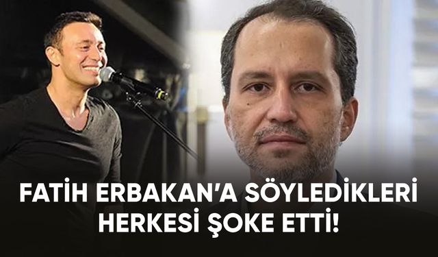 Mustafa Sandal'ın Fatih Erbakan'a yanıtı gündem oldu!