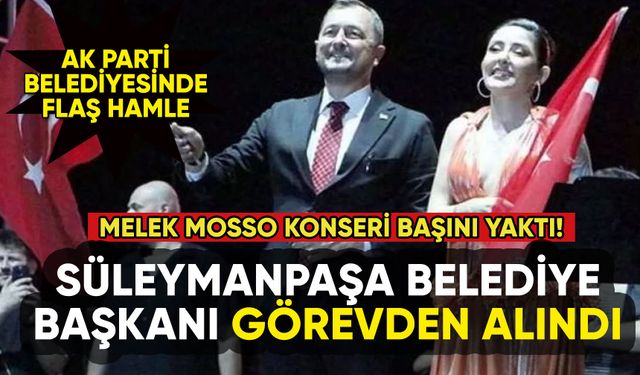 Süleymanpaşa Belediye Başkanı Cüneyt Yüksel görevden alındı!