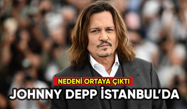 Johnny Depp İstanbul'da