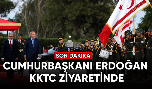 Cumhurbaşkanı Erdoğan, KKTC'ye gitti