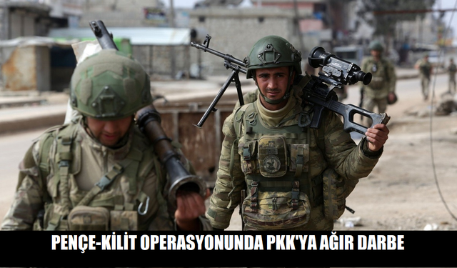 Pençe-Kilit operasyonunda PKK'ya ağır darbe