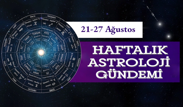 Haftalık Astroloji Yorumları (21-27 Ağustos)
