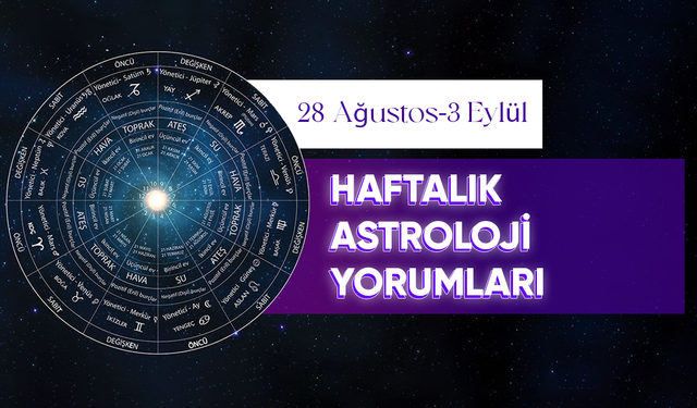 28 Ağustos -3 Eylül Haftalık Astroloji Yorumları