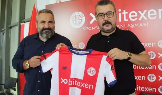 Antalyaspor Bitexen ile sponsorluk anlaşması imzaladı
