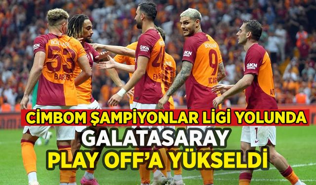 Galatasaray Ljubljana'yı devirip play off'a yükseldi